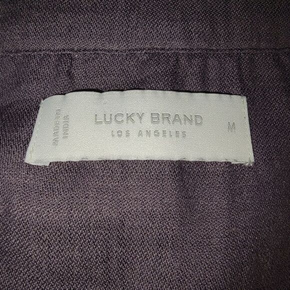 Lucky Brand Nwot Boho embroidered flutter sleeve top Medium - Picture 6 of 7